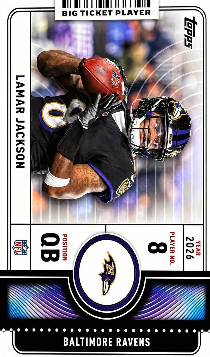 2026 Lamar Jackson #BTP-6