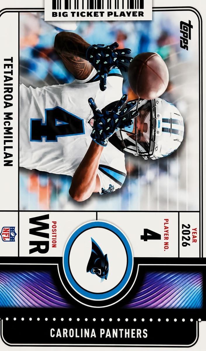 2026 Topps Flagship Tetairoa McMillan [Orange] #BTP-1 card
