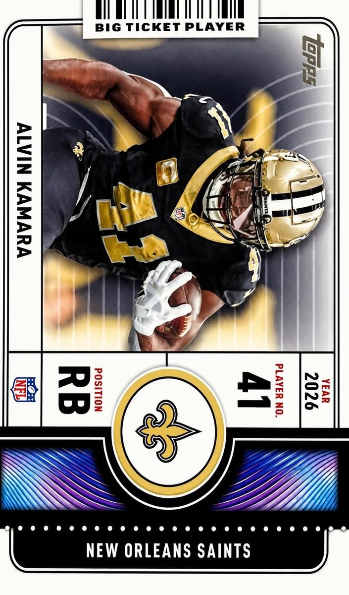 2026 Alvin Kamara #BTP-25
