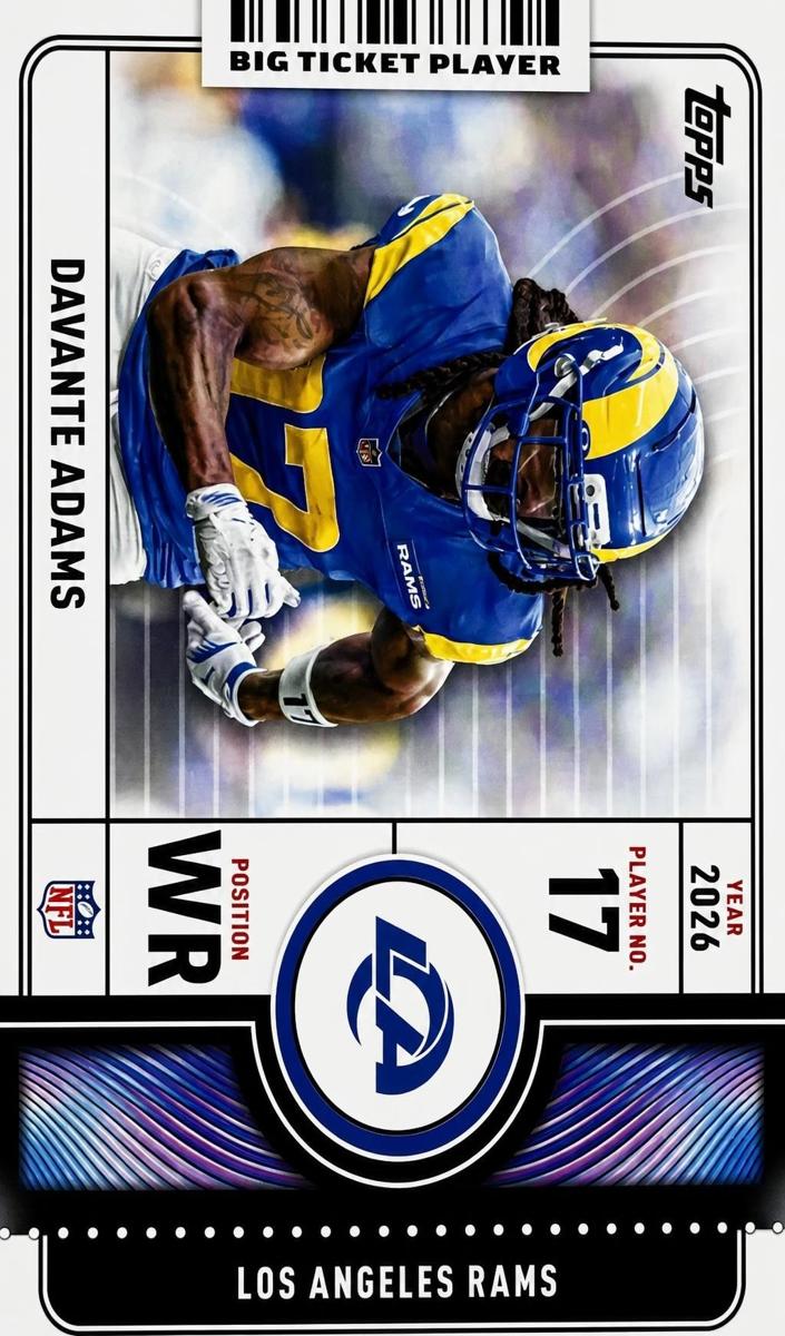 2026 Davante Adams #BTP-18