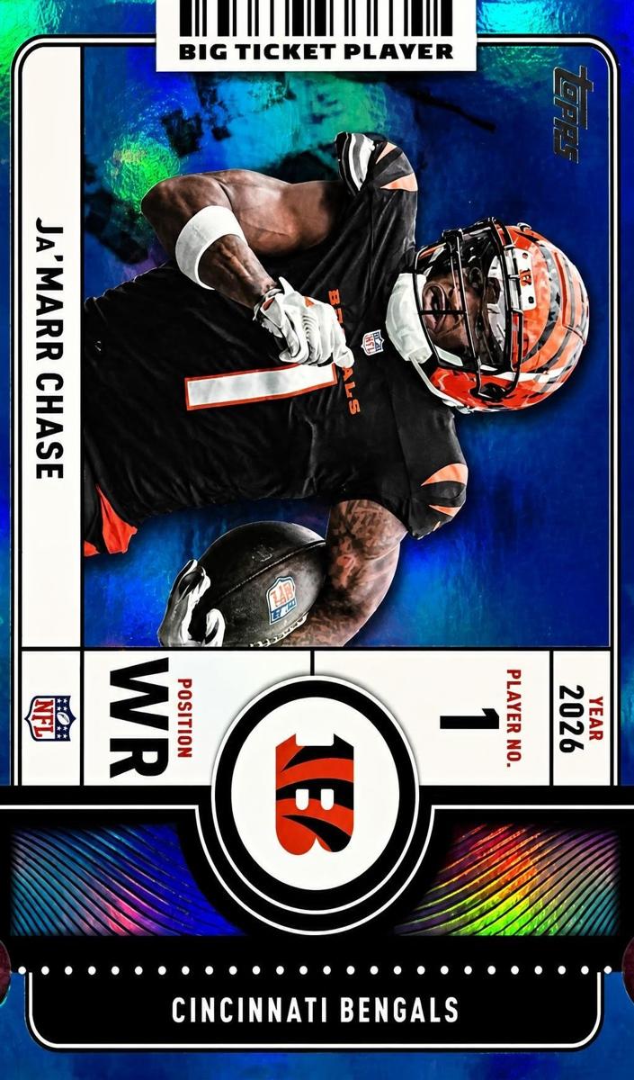 2026 Ja'Marr Chase [Blue] #BTP-9