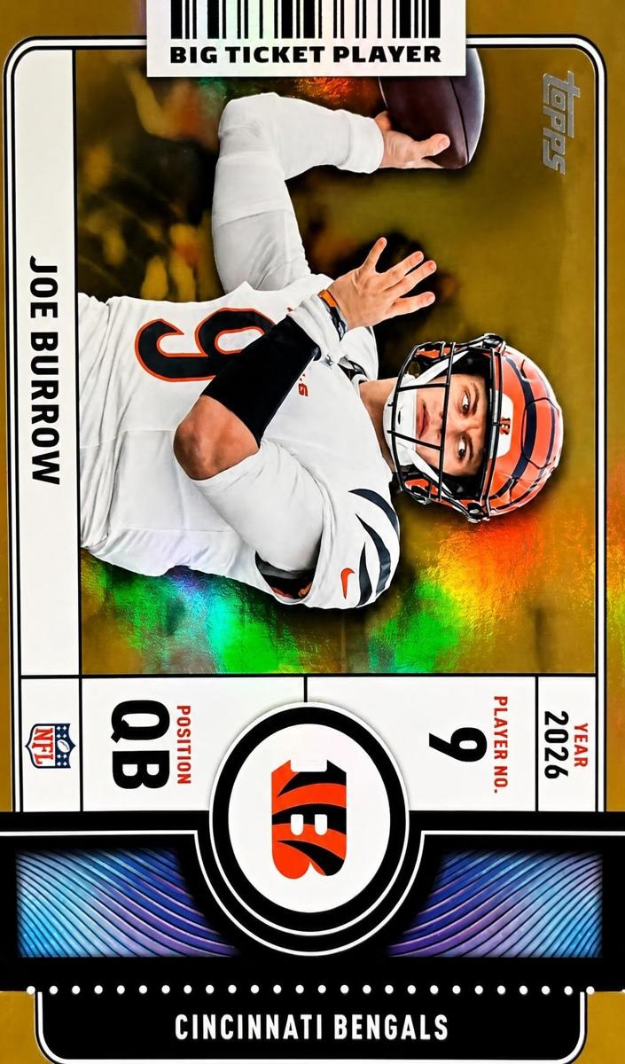 2026 Joe Burrow [Gold] #BTP-8