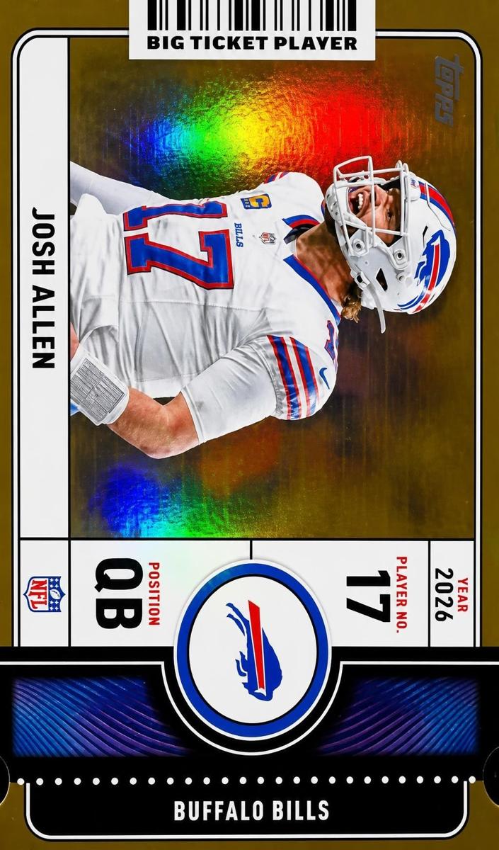 2026 Josh Allen [Gold] #BTP-2