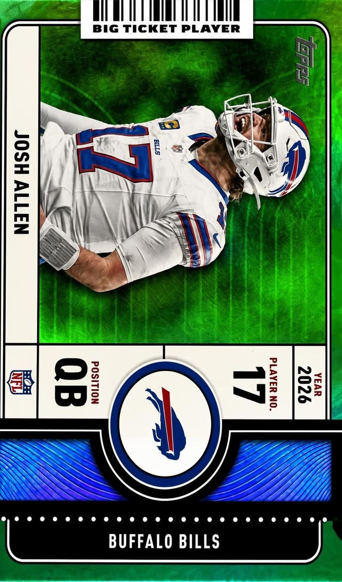 2026 Josh Allen [Green] #BTP-2
