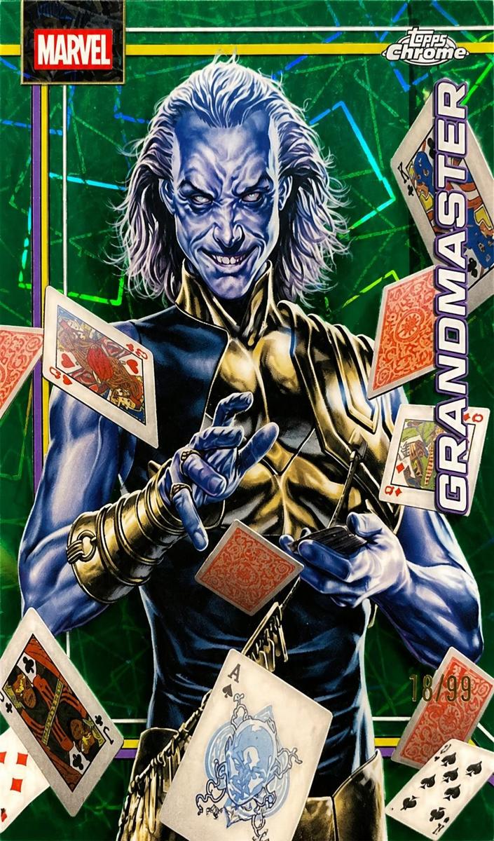 2026 Grandmaster [Storm's Orange Lightning Refractor] #120