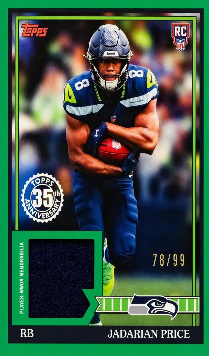 2026 Jadarian Price [Green] #91RR-JP