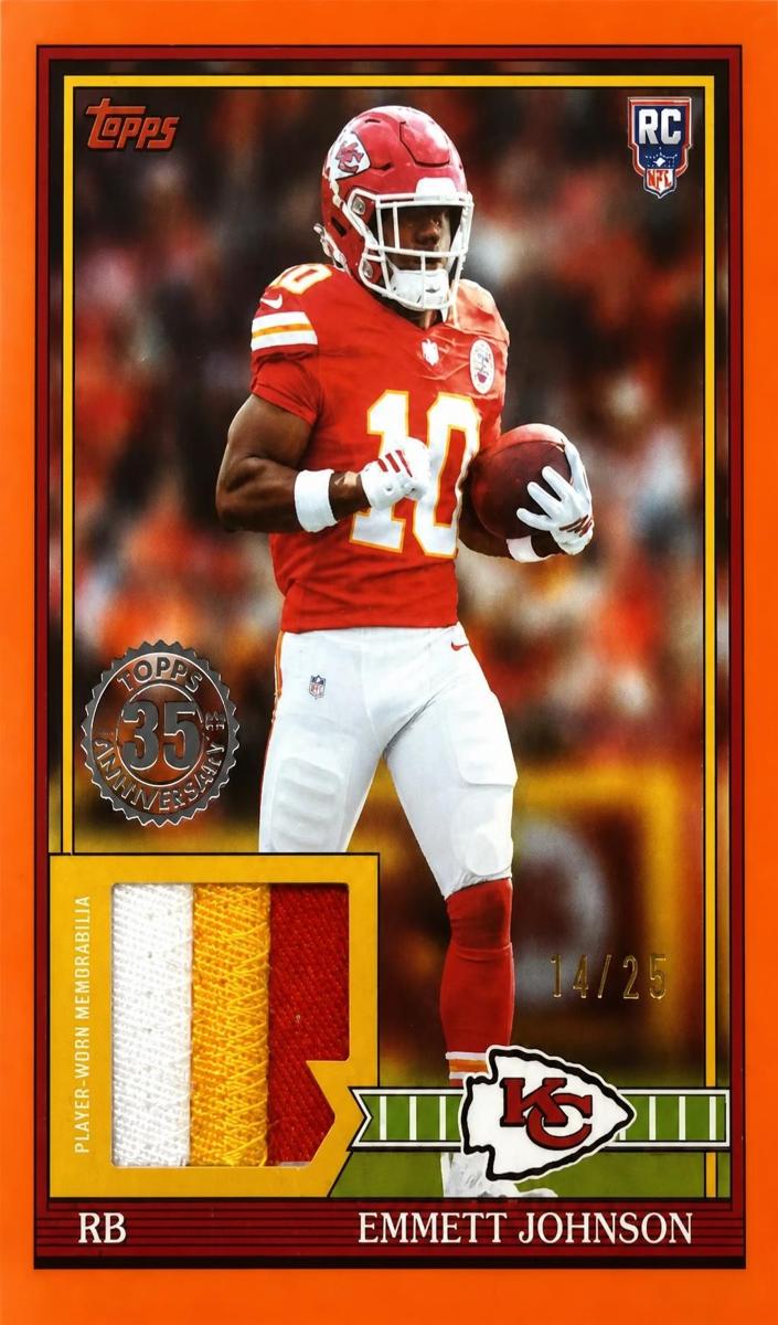 2026 Emmett Johnson [Orange] #91RR-EJ