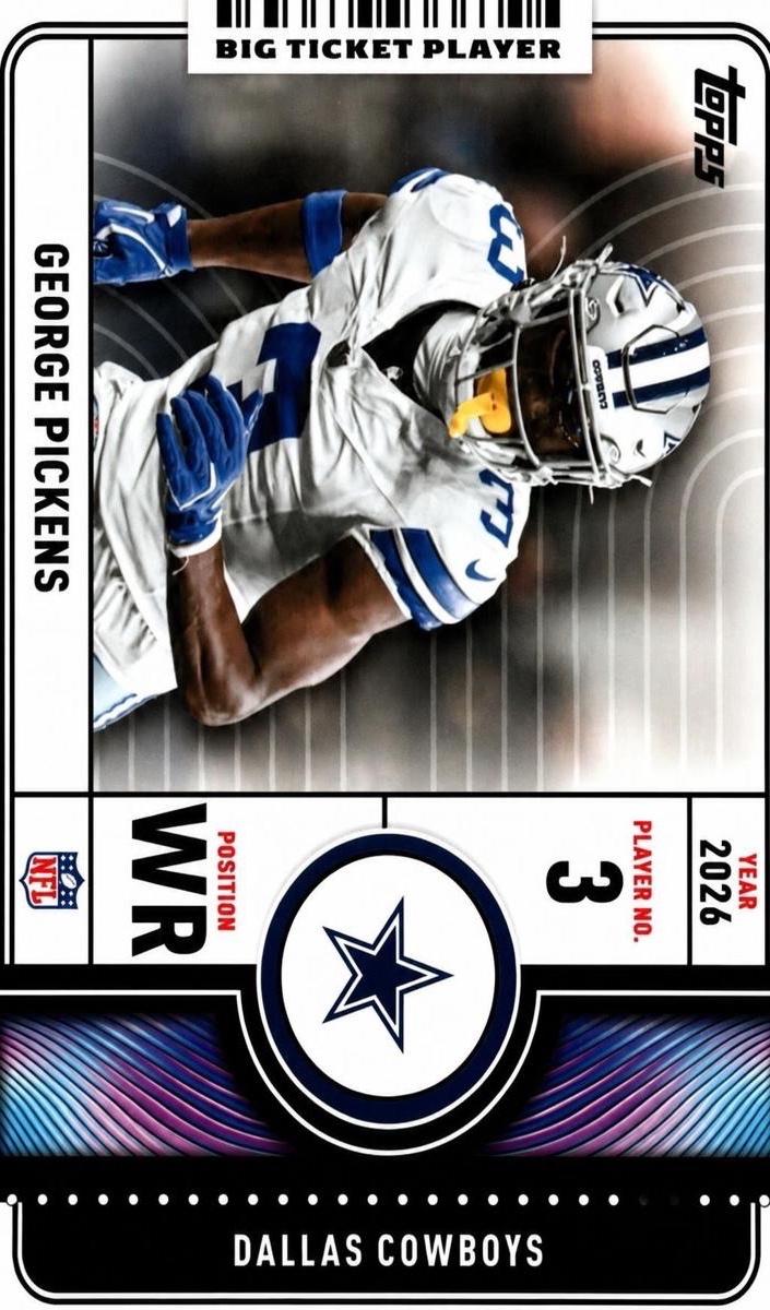 2026 George Pickens #BTP-16