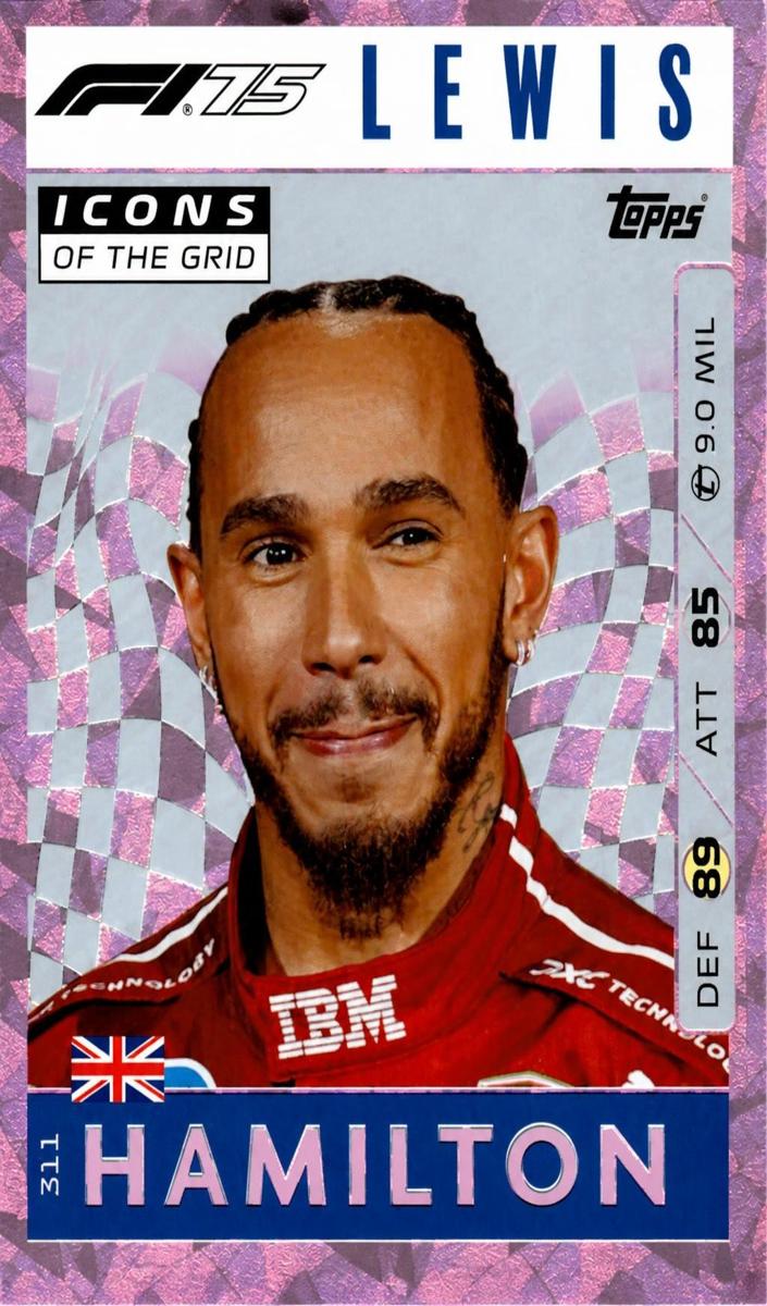 2025 Lewis Hamilton [Pink Diamond] #311