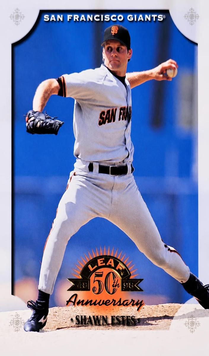 1998 Leaf Shawn Estes #10 card