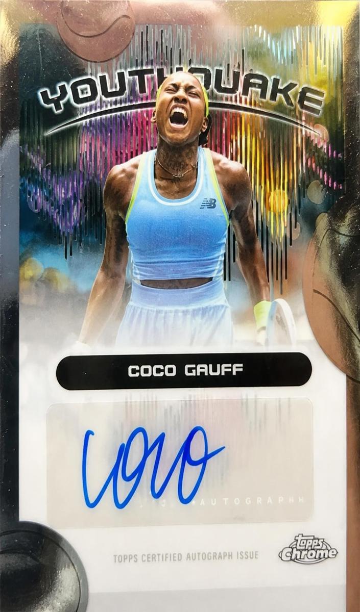 Coco Gauff - 2025 Topps Chrome Tennis
