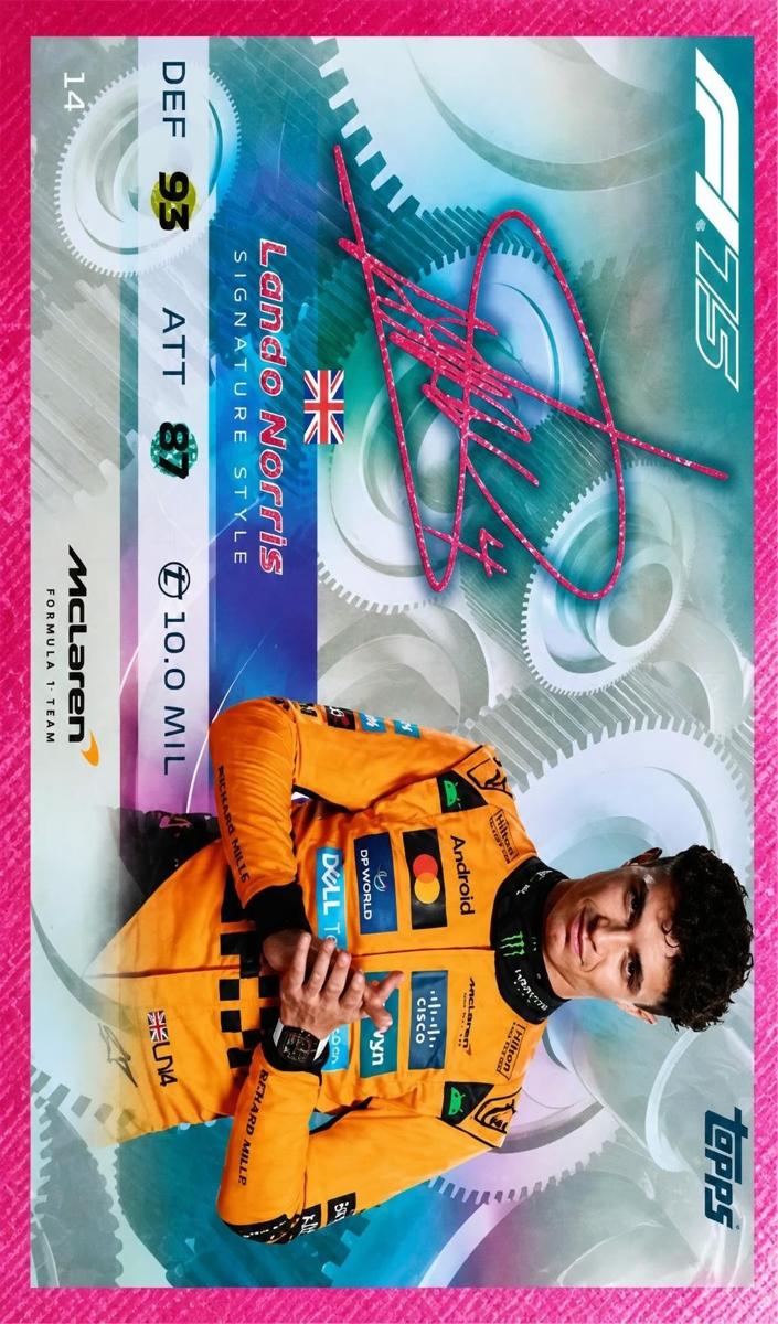 2025 Lando Norris [Red Diamond] #14