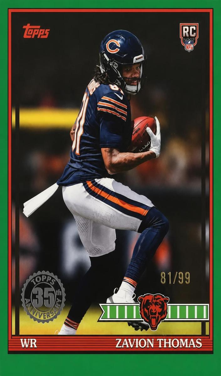 2026 Zavion Thomas [Green Holo Foil] #367