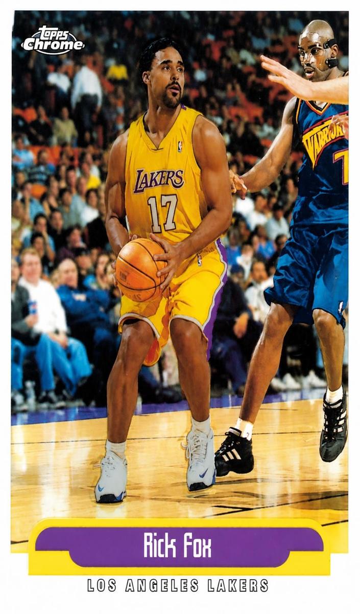 1999 Topps Chrome Rick Fox #145 card