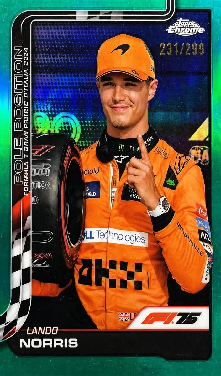 2025 Lando Norris [Teal Refractor] #120