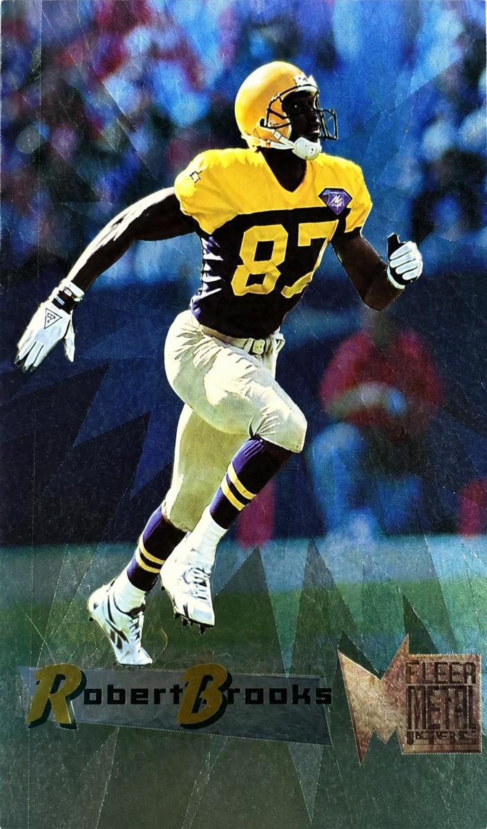 1995 Fleer Metal Robert Brooks #69 card