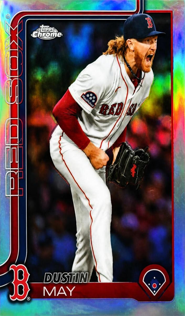 2025 Topps Chrome Update Dustin May #USC167 card
