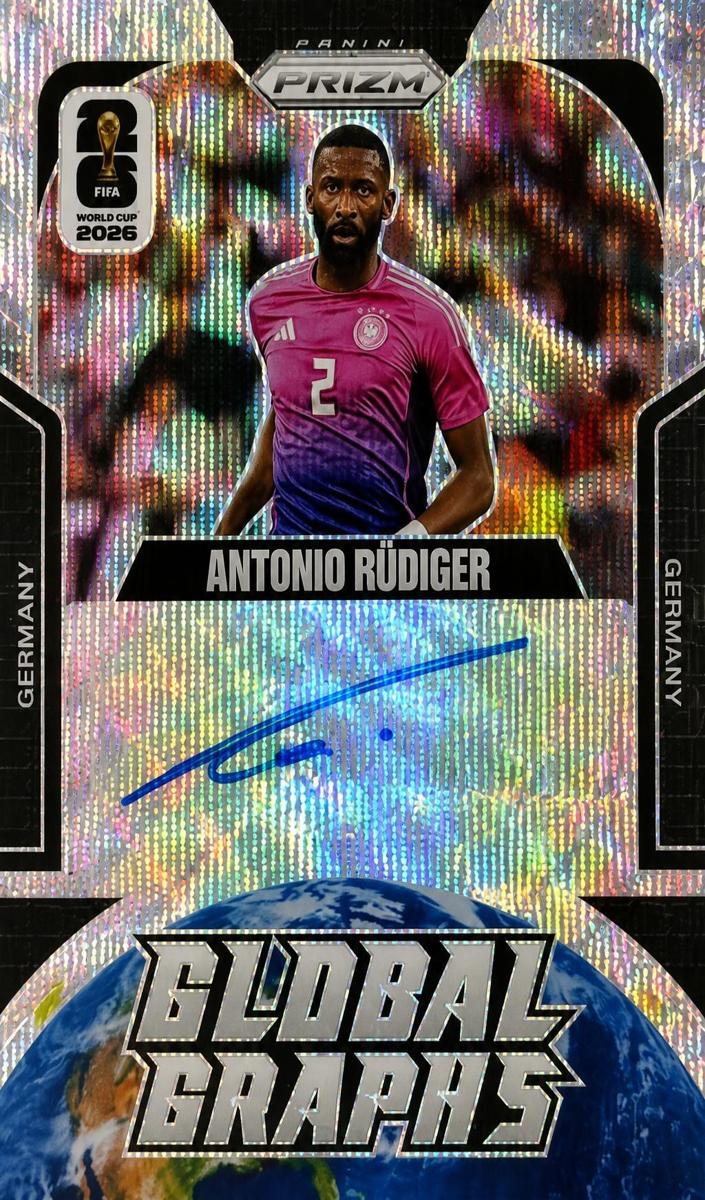 2026 Panini Prizm FIFA World Cup Antonio Rudiger [Silver] #GG-ARU card
