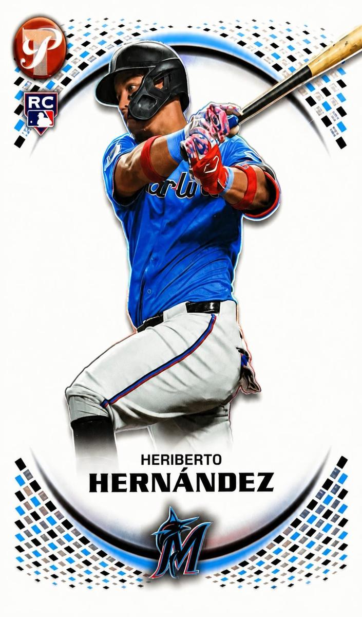 2026 Heriberto Hernandez [Paint the Corners Refractor] #93