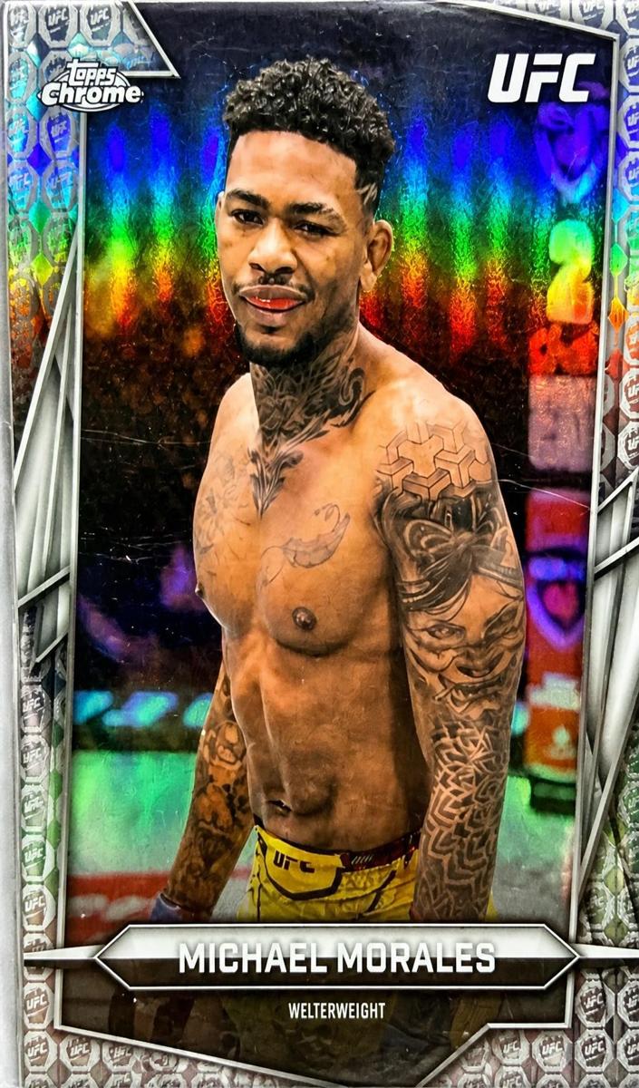 2026 Michael Morales [UFC Glove Refractor] #67