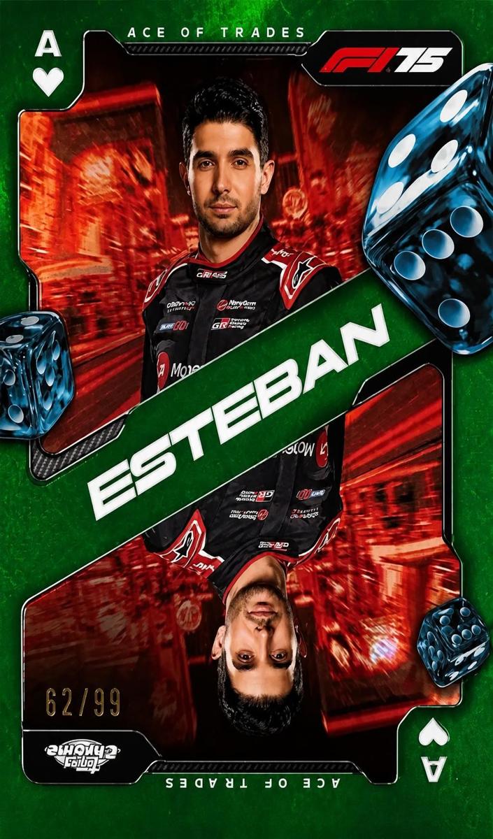 2025 Esteban Ocon [Green Refractor] #SCA-8