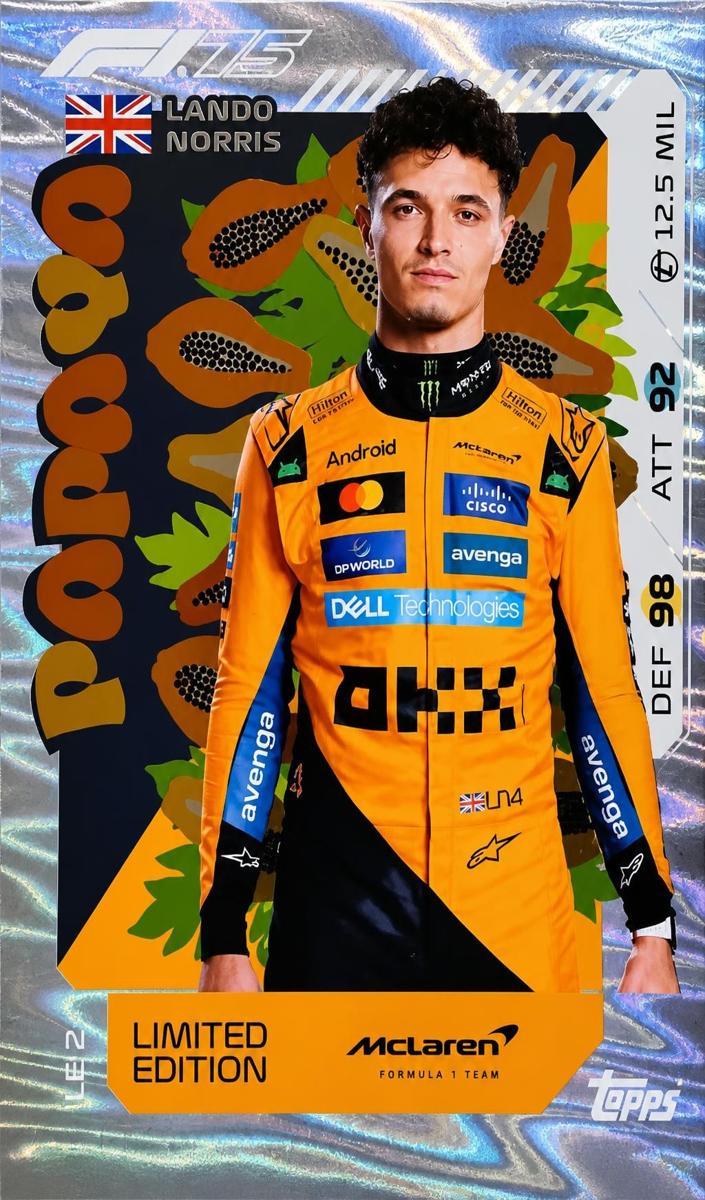2025 Lando Norris [Topps Foil] #NNO