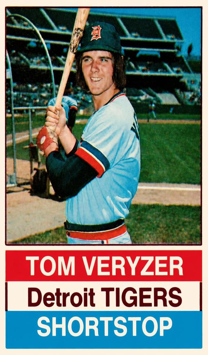 1976 Tom Veryzer [Hand Cut] #109