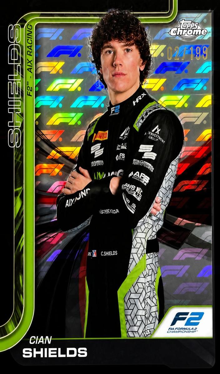 2025 Cian Shields [Black LogoFractor] #38