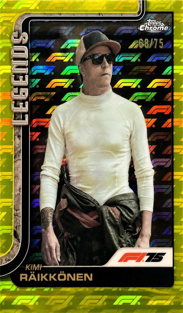 2025 Kimi Raikkonen [Yellow LogoFractor] #157