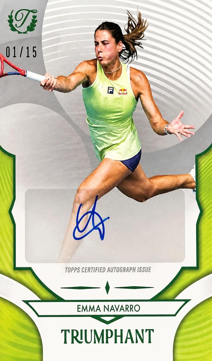 2025 Emma Navarro [Tennis Ball Yellow Foil] #25-A