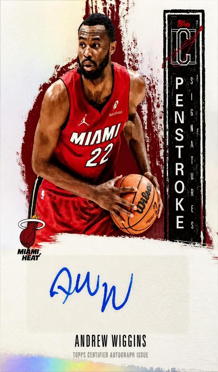 2025 Topps Signature Class Andrew Wiggins #PS-AW card