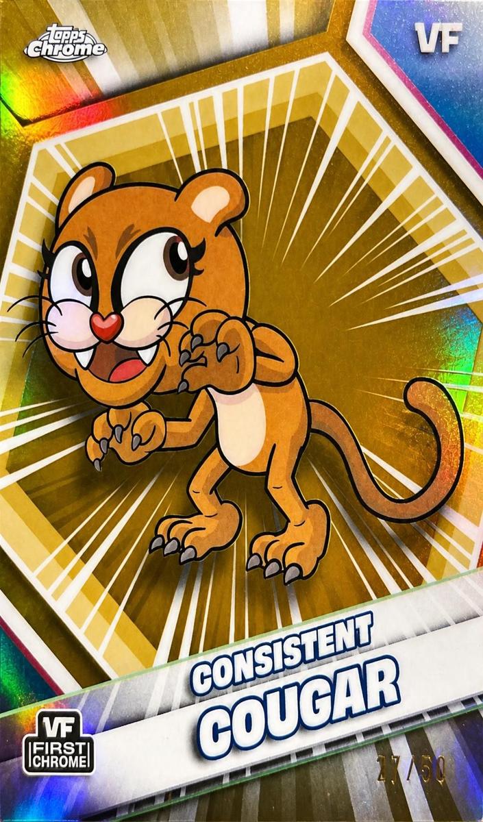 2026 Consistent Cougar [Gold Refractor] #56