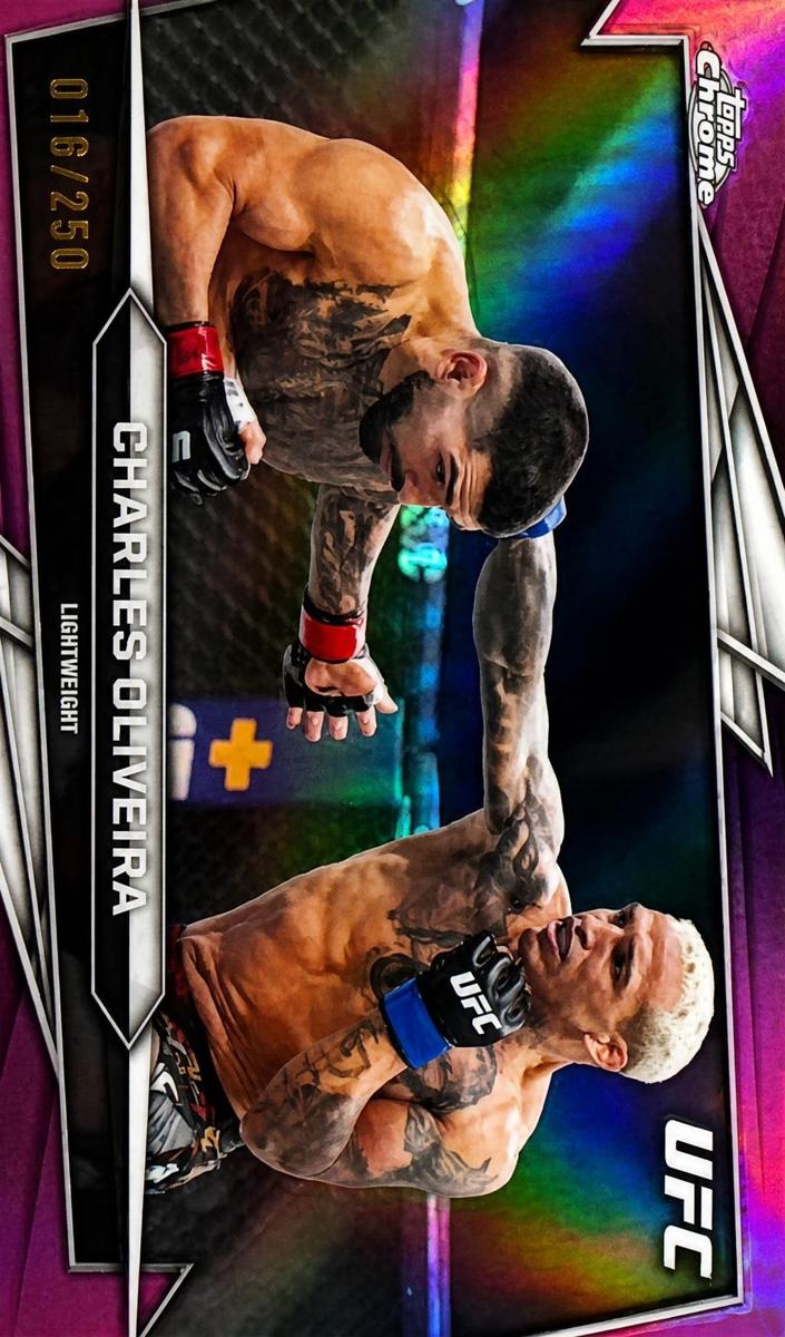 2026 Charles Oliveira [Pink Refractor] #150