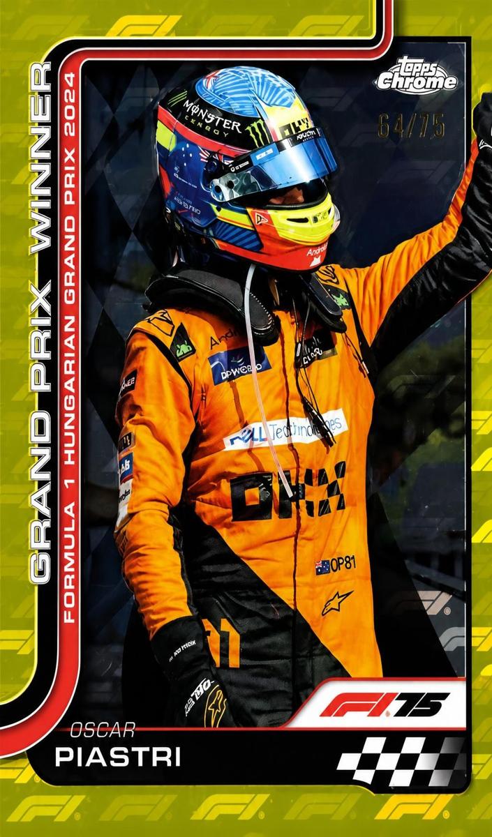 2025 Oscar Piastri [Yellow LogoFractor] #105