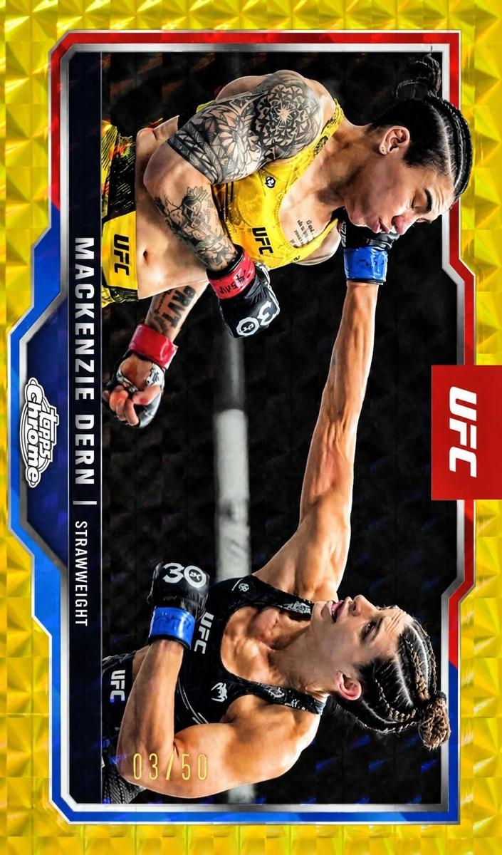 2025 Mackenzie Dern [Gold Geometric Refractor] #183