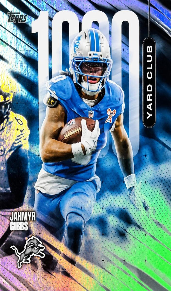 2026 Topps Flagship Jahmyr Gibbs #1YC-7 card
