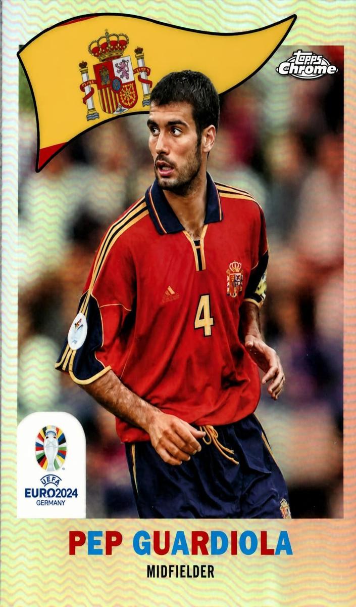 2024 Pep Guardiola [Black Refractor] #TC-23