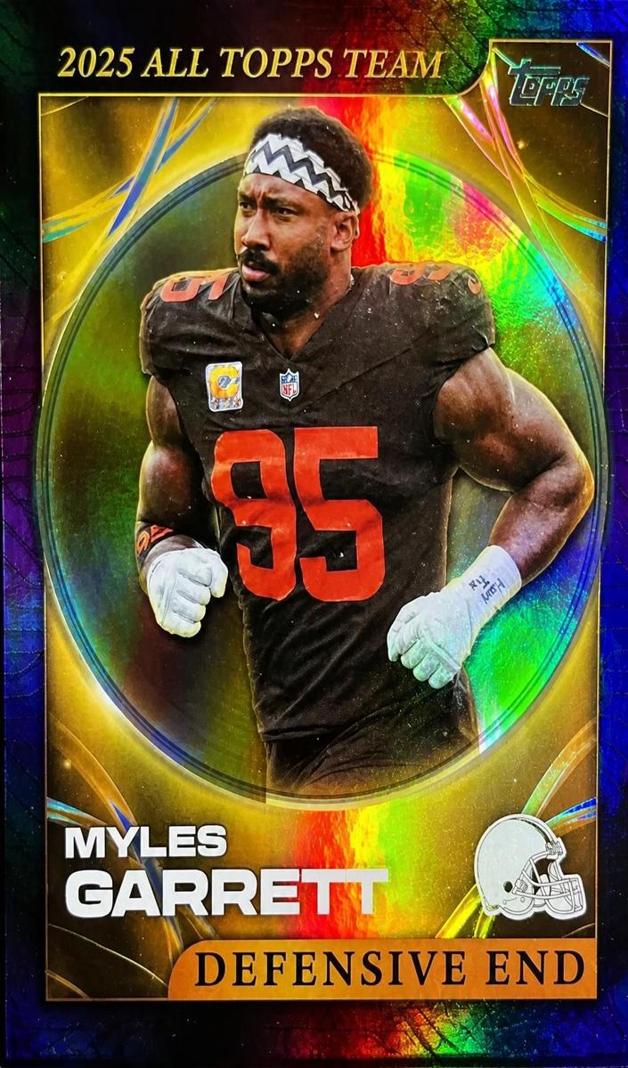 2026 Topps Flagship Myles Garrett #25ATT-15 card