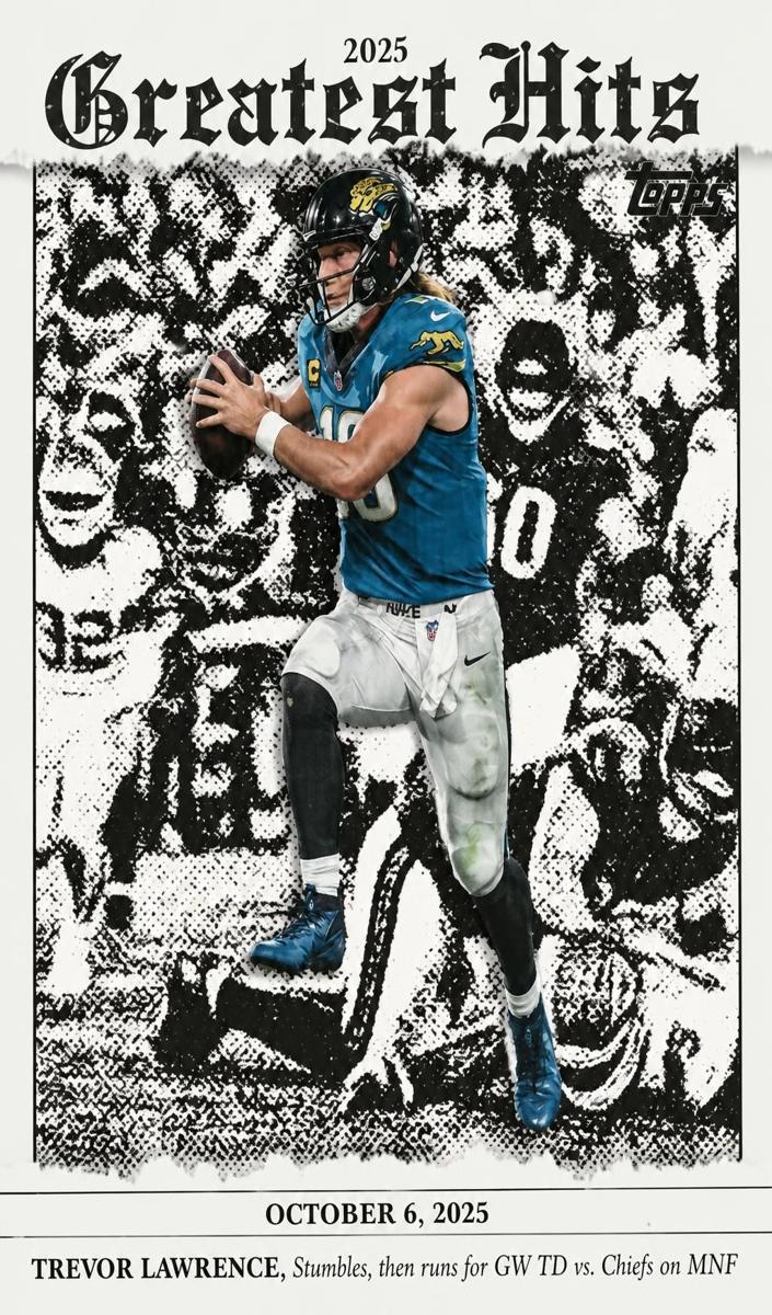 2026 Topps Flagship Trevor Lawrence #25GH-TL card