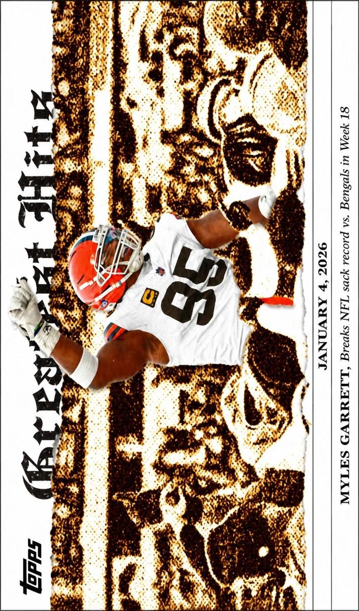2026 Topps Flagship Myles Garrett #25GH-MG card