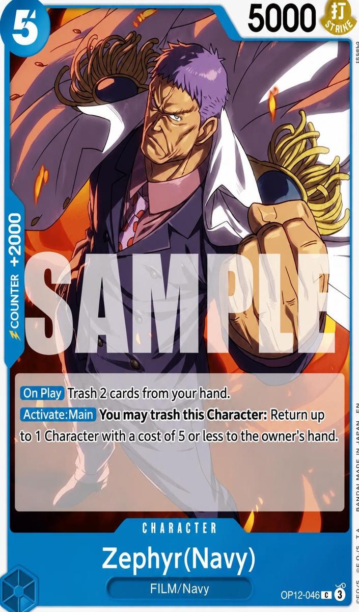 2025 Zephyr: Navy #OP12-046