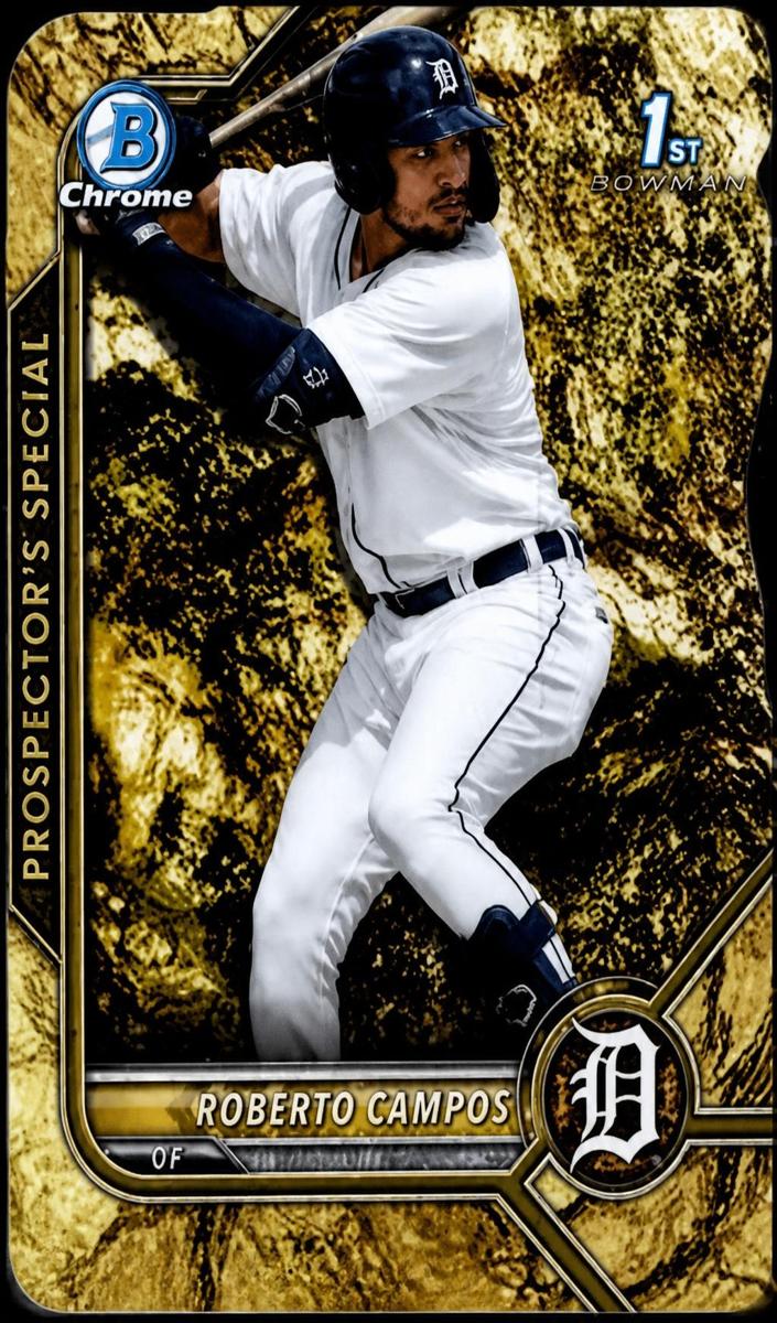 2022 Bowman Chrome Prospects Roberto Campos #BCPD-14 card