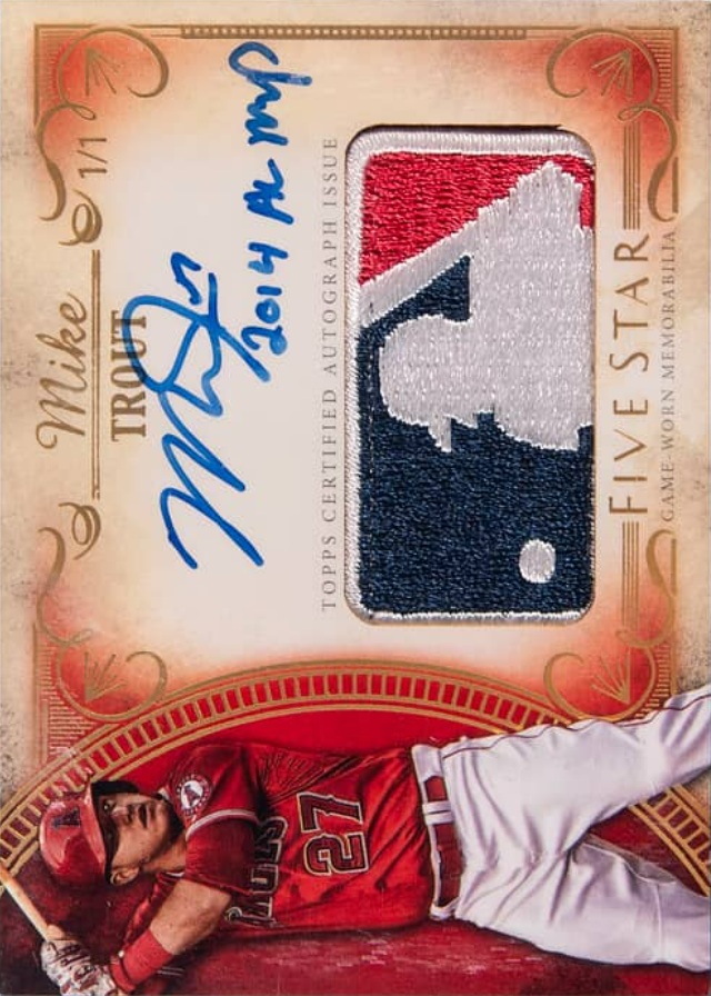2016 Mike Trout #FSBL-MTR