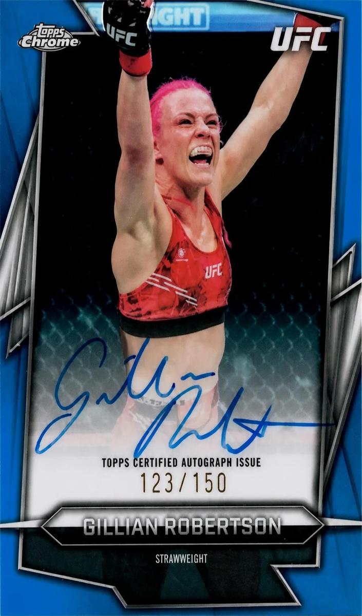 2026 Gillian Robertson [Blue Refractor] #BAV-GR