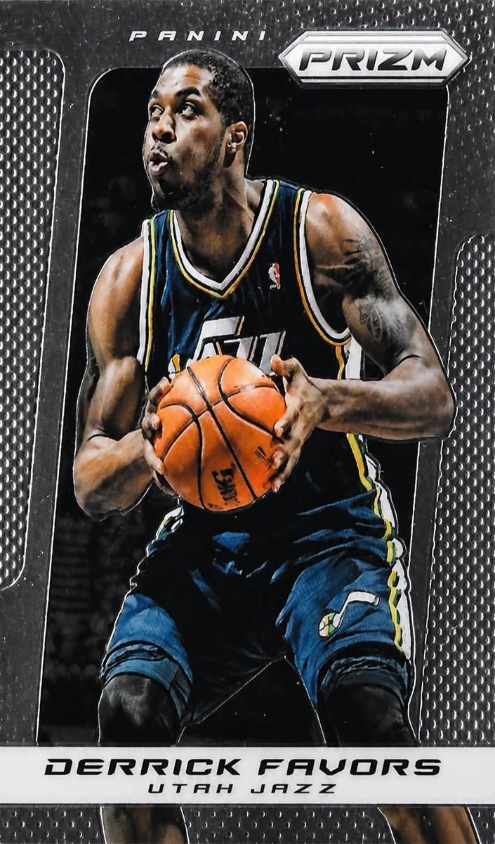 2013 Panini Prizm Derrick Favors #79 card