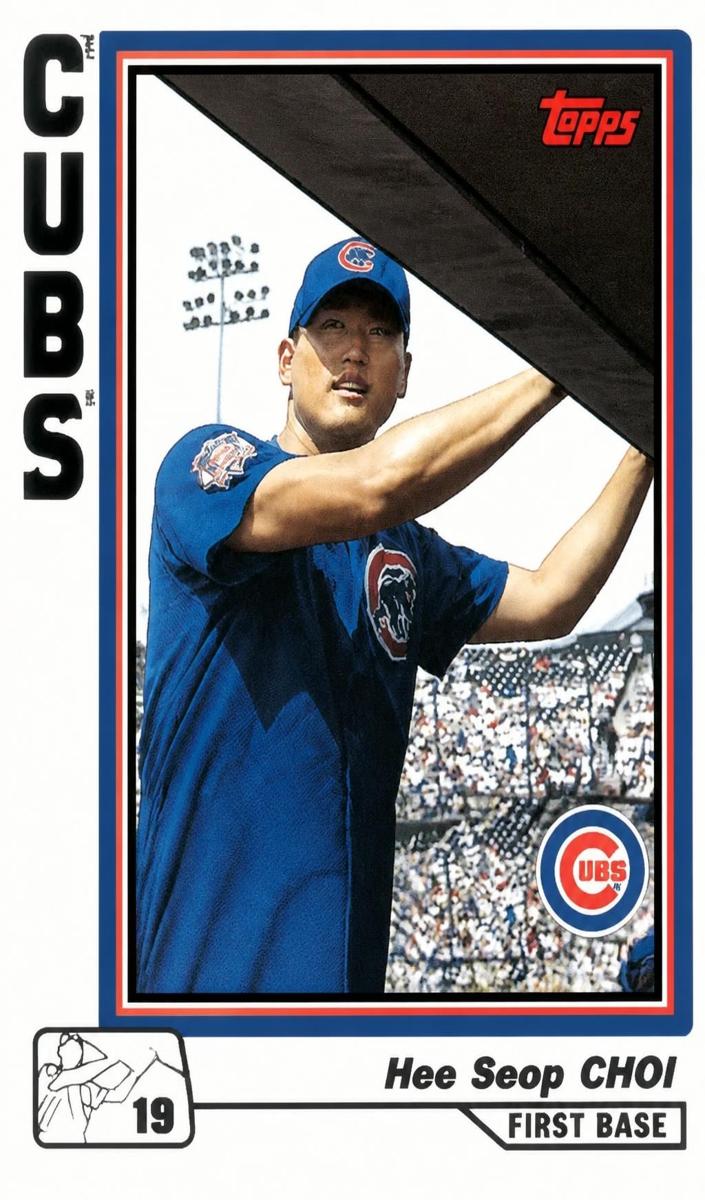 2004 Topps Hee Seop Choi #83 card