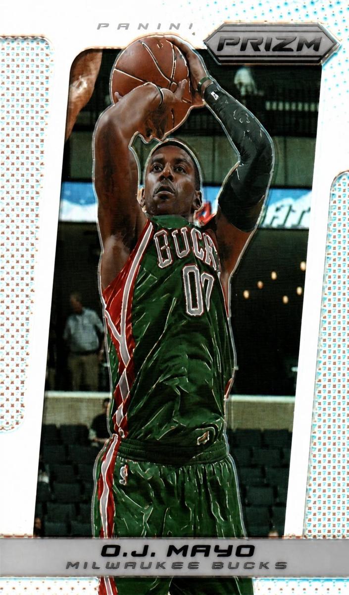 2013 Panini Prizm O.J. Mayo #45 card