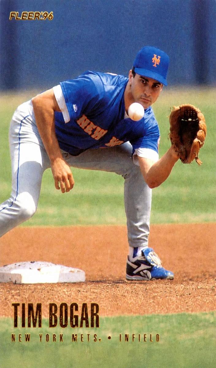 1996 Fleer Tim Bogar #473 card