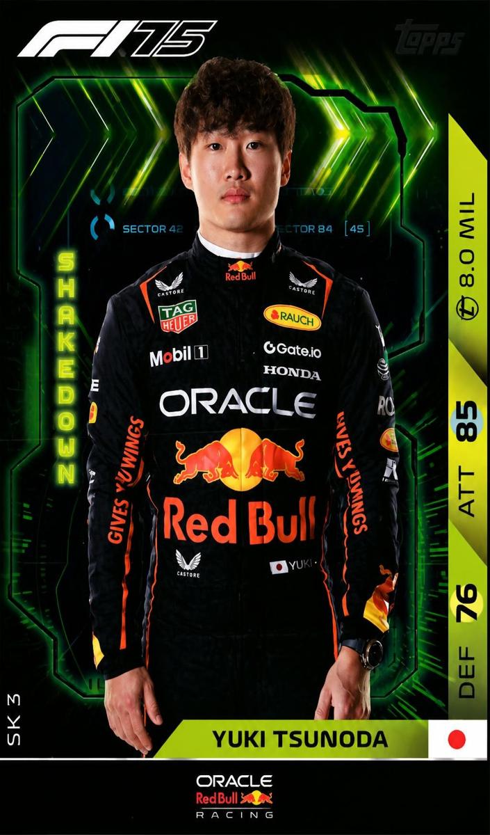 2025 Yuki Tsunoda #SK3