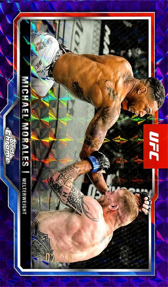 2025 Michael Morales [Purple Geometric Refractor] #127